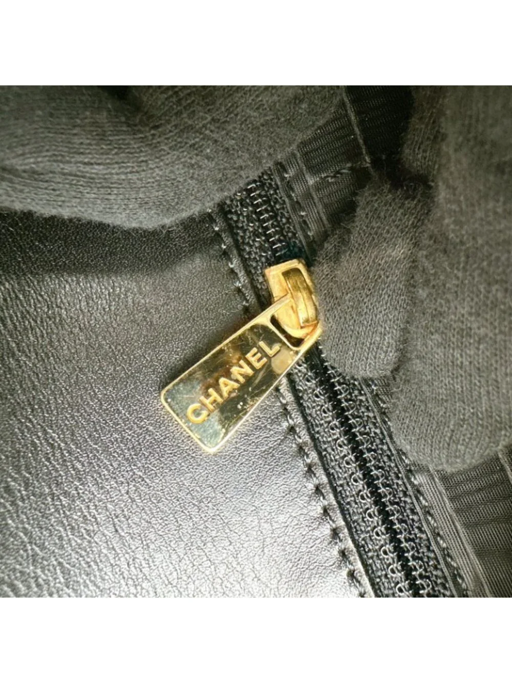 Chanel Wallet Lambskin Black Simple